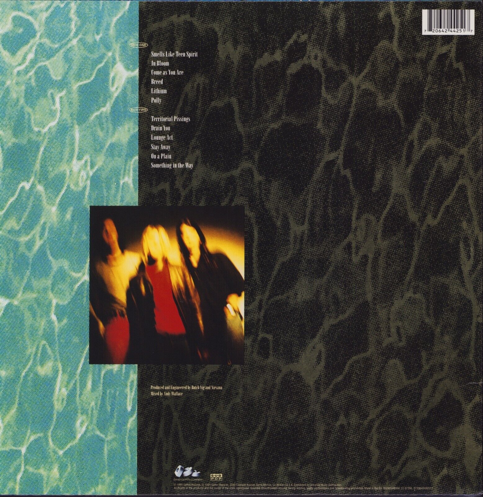 Nirvana ‎– Nevermind Vinyl LP