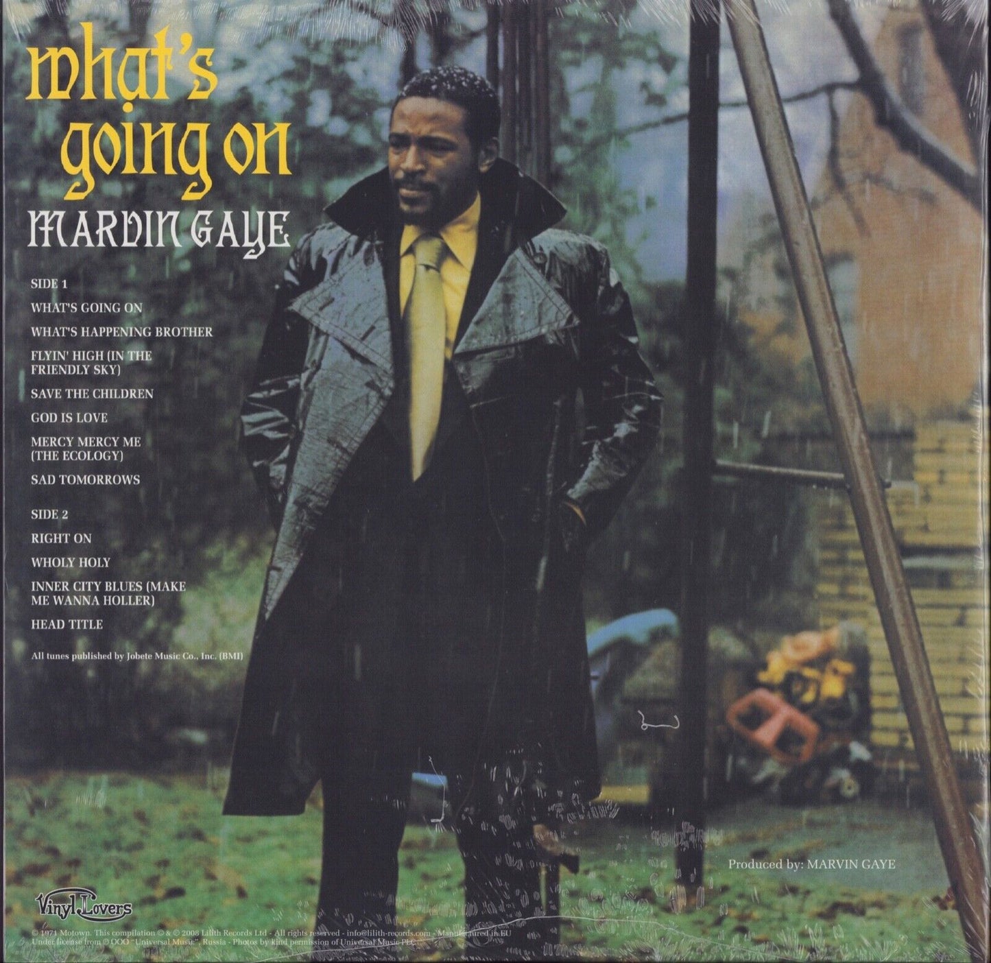 Marvin Gaye ‎- What's Going On Green Vinyl LP Limited Edition
