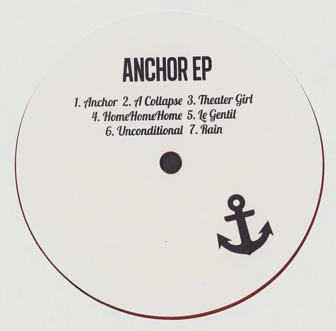 Rob Scallon ‎- Anchor EP Tour Edition Red Vinyl EP Limited Edition & signed!