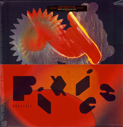Pixies ‎- Doggerel Yellow Vinyl LP Limited Edition
