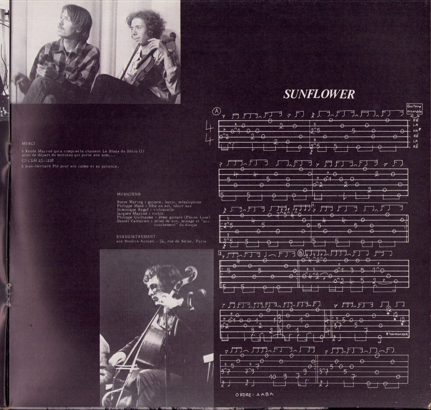 Steve Waring ‎- Spécial Guitare Vinyl LP