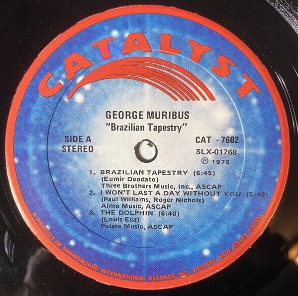 George Muribus ‎- Brazilian Tapestry Vinyl LP US