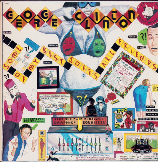 George Clinton - Some Of My Best Jokes Are Friends Vinyl LP