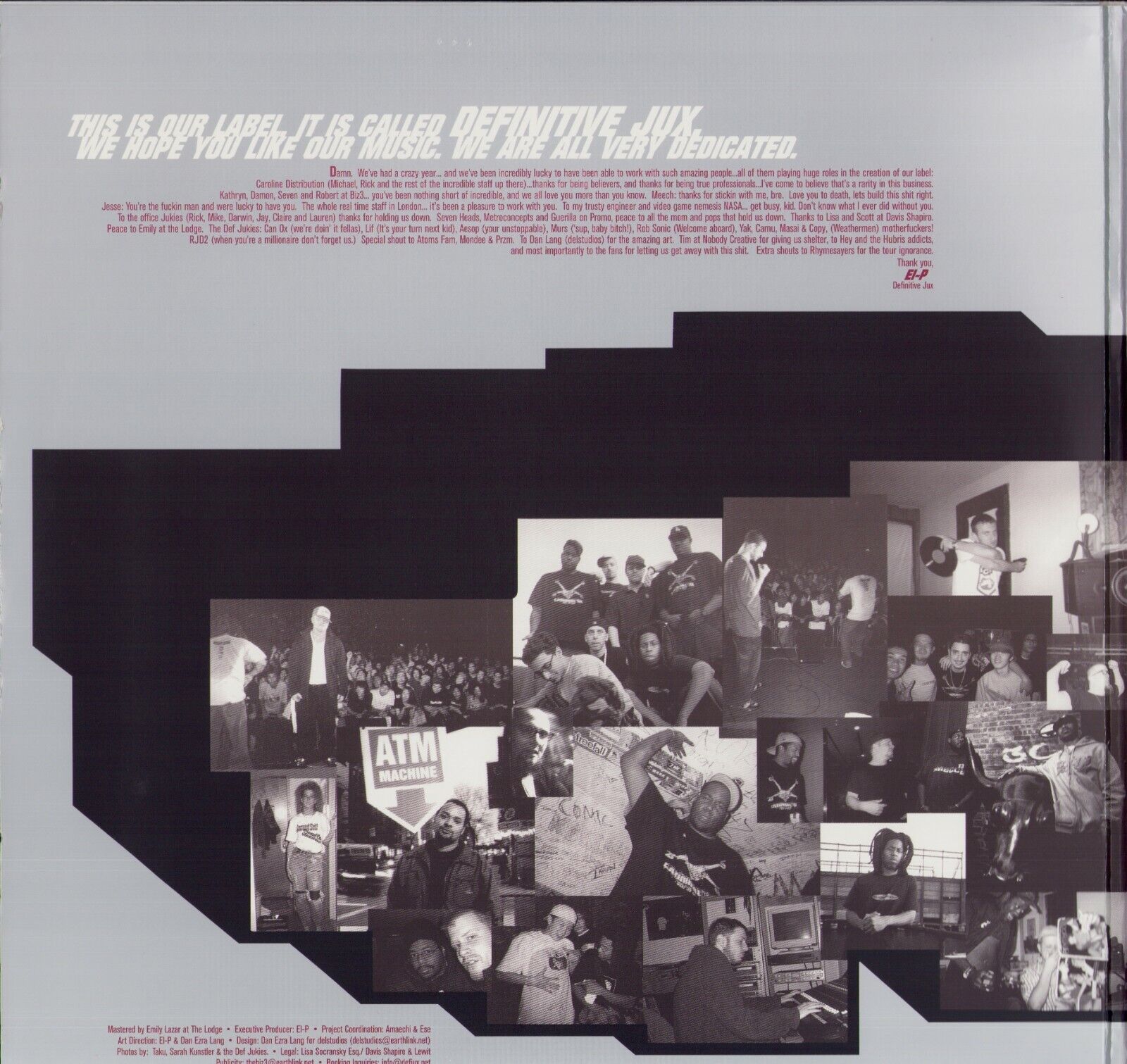 Definitive Jux Presents II Vinyl 2LP US
