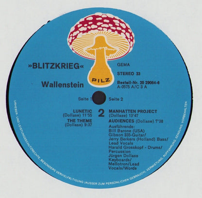 Wallenstein ‎- Blitzkrieg Vinyl LP
