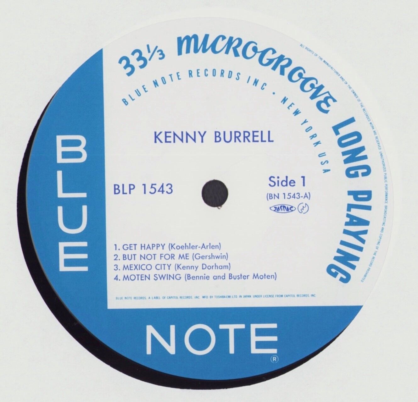 Kenny Burrell ‎- Kenny Burrell Vinyl LP