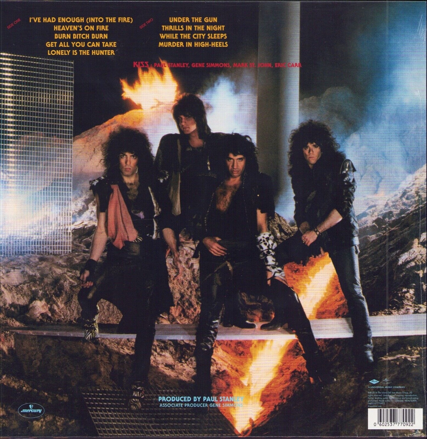 Kiss - Animalize Vinyl LP Limited Edition
