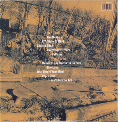 Nas ‎- Illmatic Clear Vinyl Vinyl 2LP