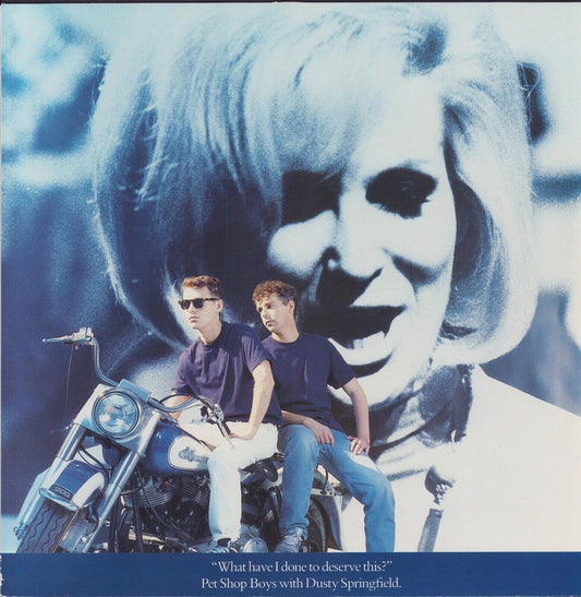 Pet Shop Boys With Dusty Springfield ‎- What Have I Done To Deserve This? Vinyl 12"
