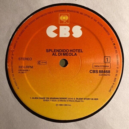 Al Di Meola - Splendido Hotel Vinyl 2LP