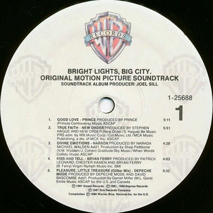 Bright Lights, Big City Original Motion Picture Soundtrack Vinyl LP
