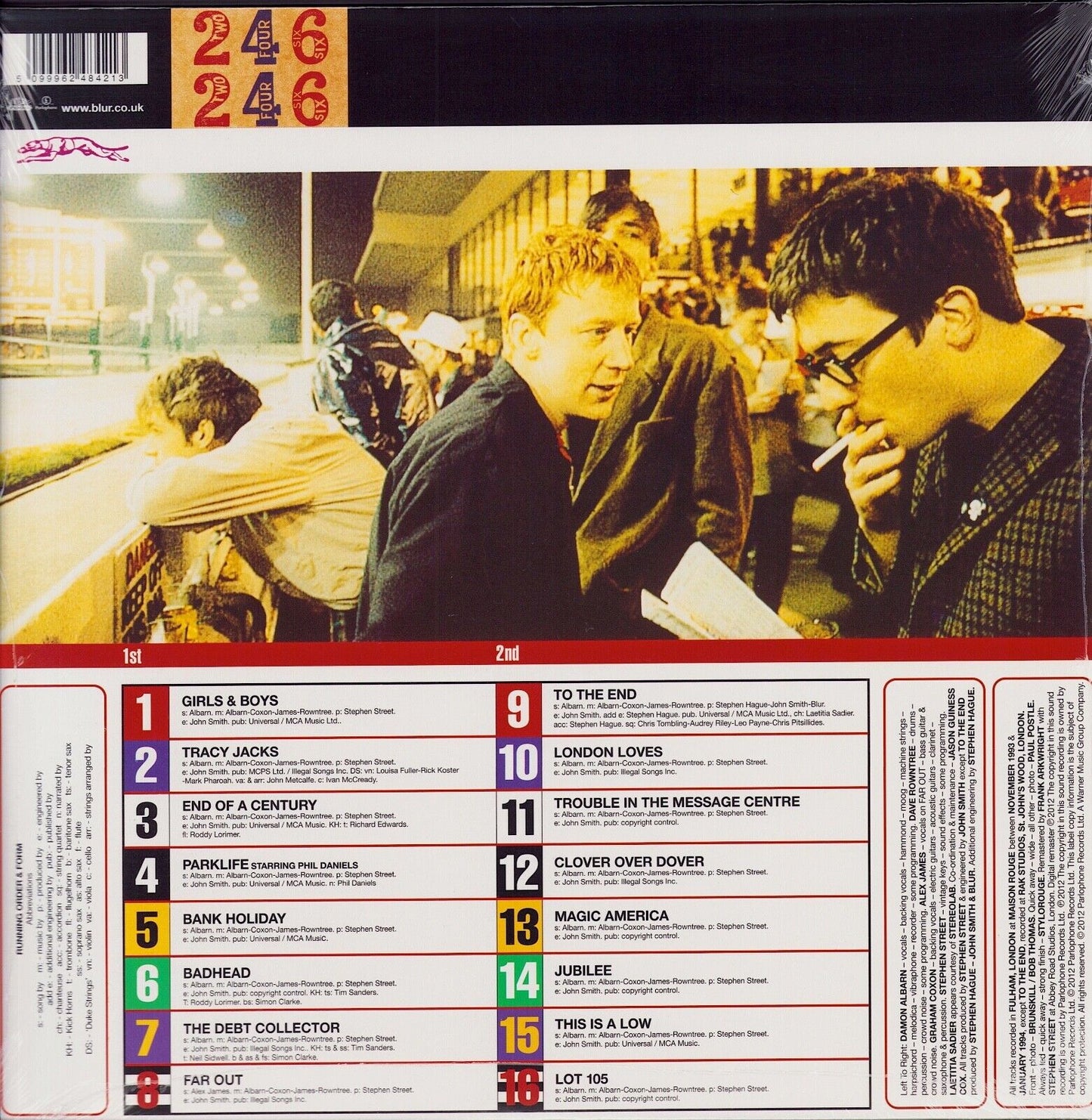 Blur ‎- Parklife Vinyl 2LP UK