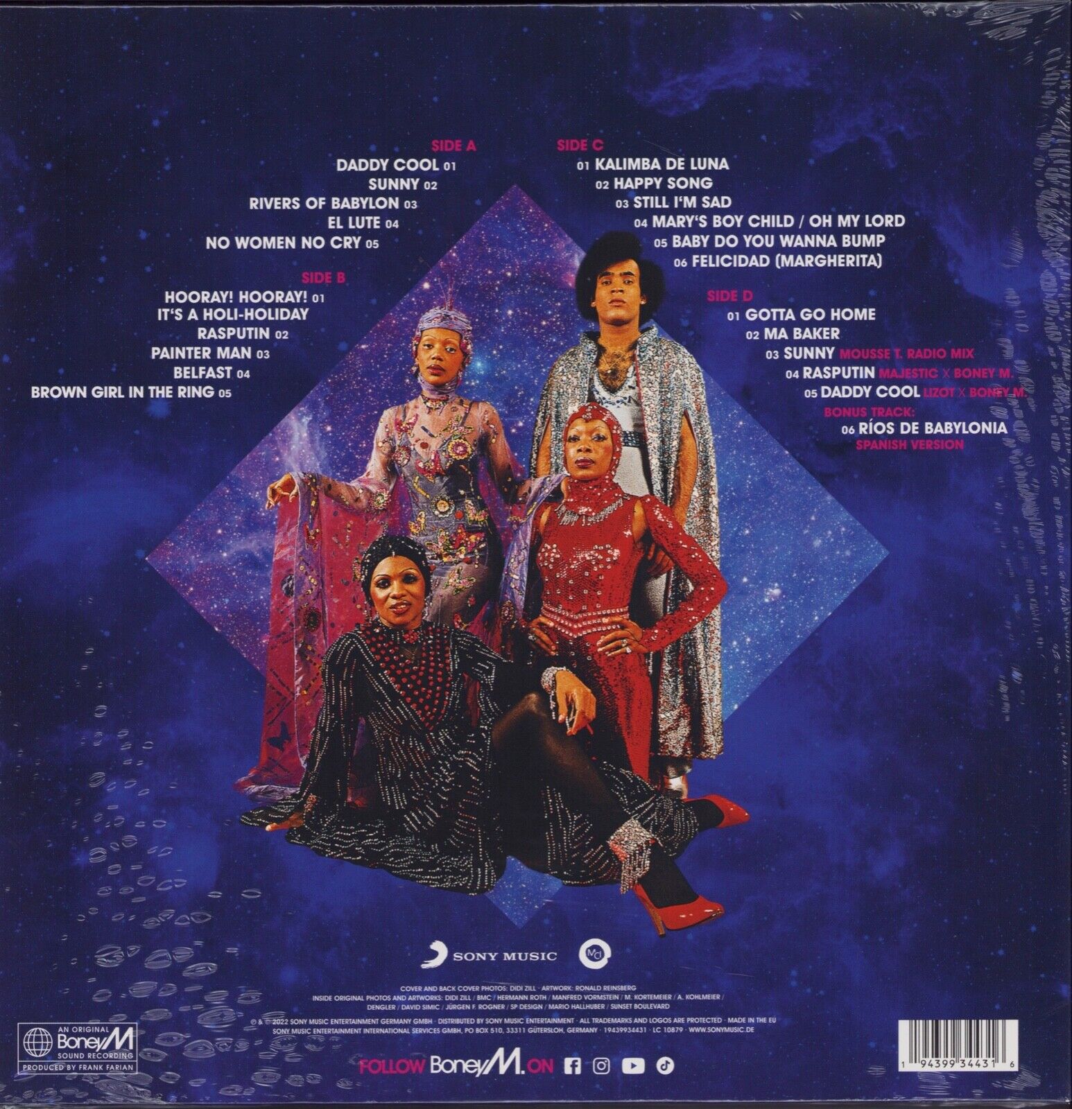 Boney M. ‎- The Magic Of Boney M Colored Vinyl 2LP Special Edition