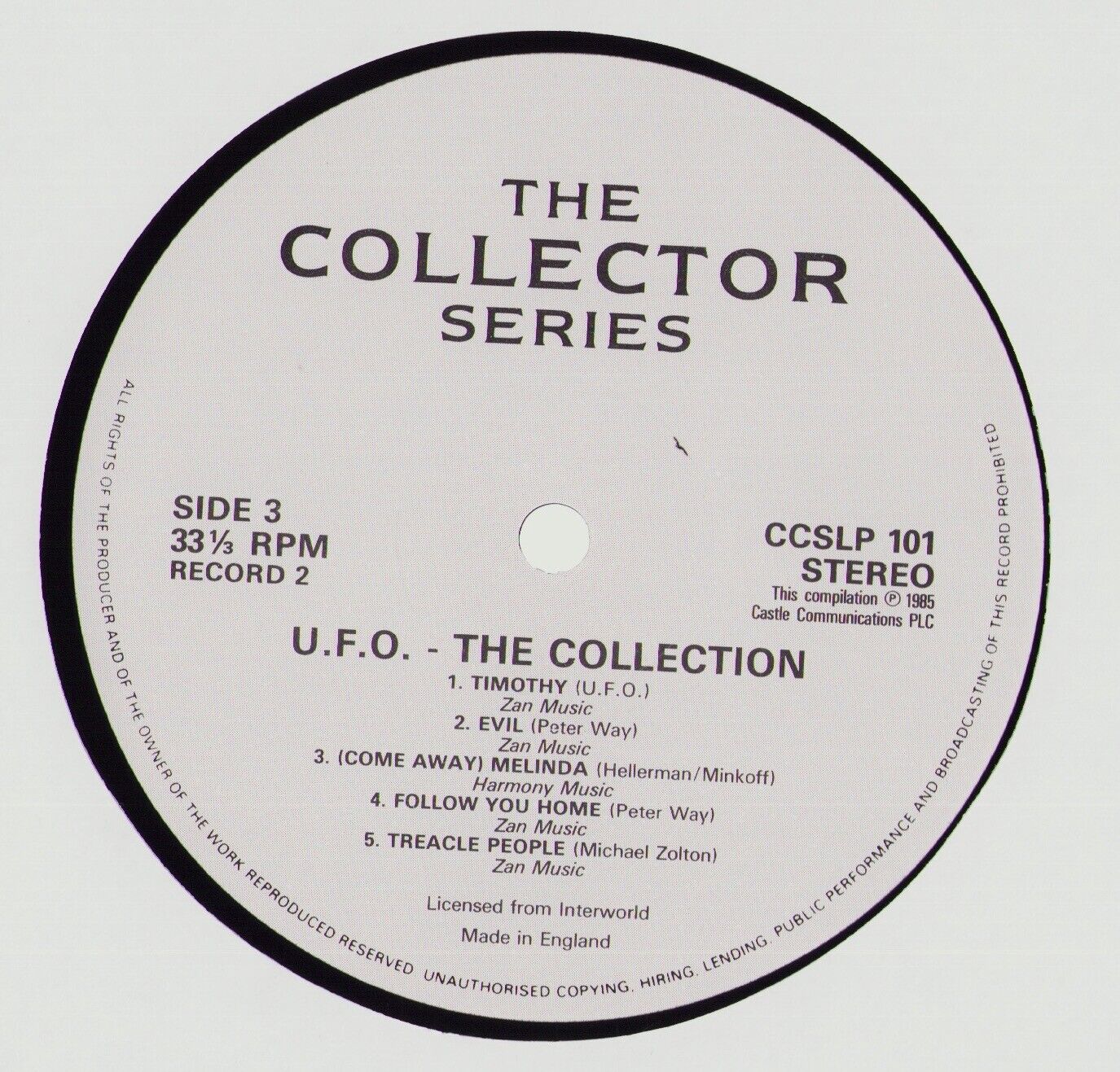 UFO - The Collection Vinyl 2LP