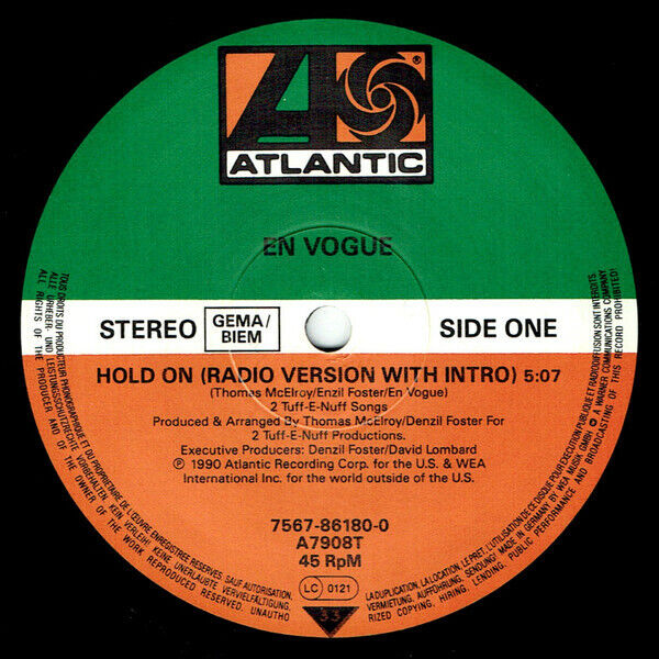 En Vogue - Hold On Vinyl 12"