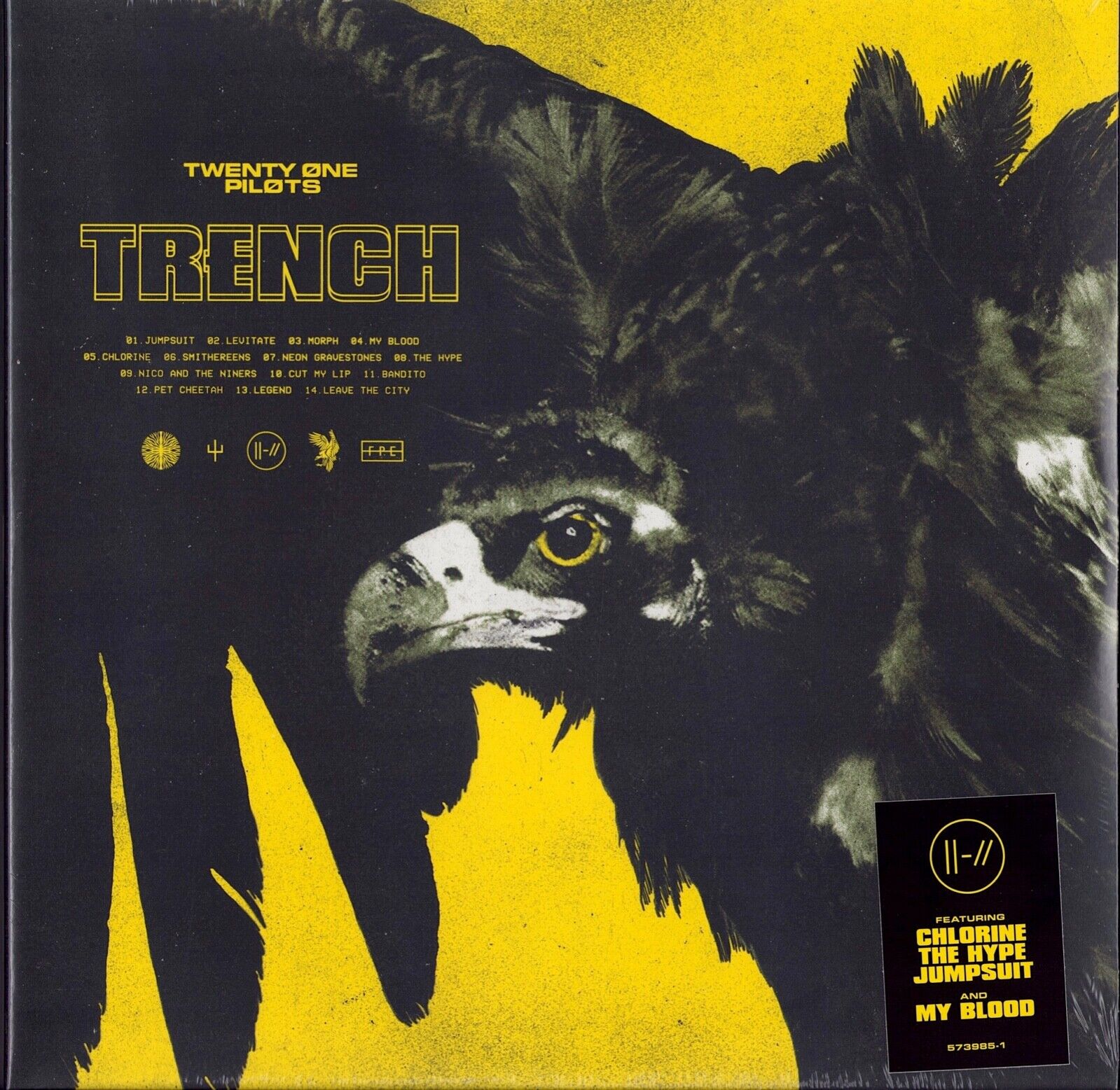 Twenty One Pilots ‎- Trench Vinyl 2LP