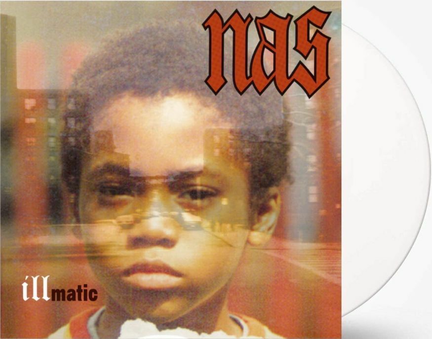 Nas ‎- Illmatic Clear Vinyl Vinyl 2LP