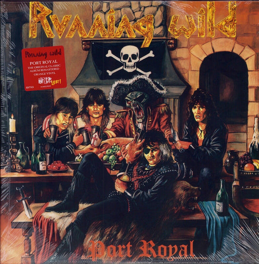 Running Wild - Port Royal Orange Vinyl LP