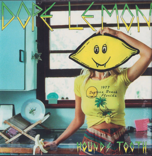 Dope Lemon ‎- Hounds Tooth Lime Transparent Vinyl EP 12"
