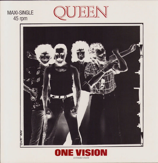 Queen ‎- One Vision Extended Version Vinyl 12"