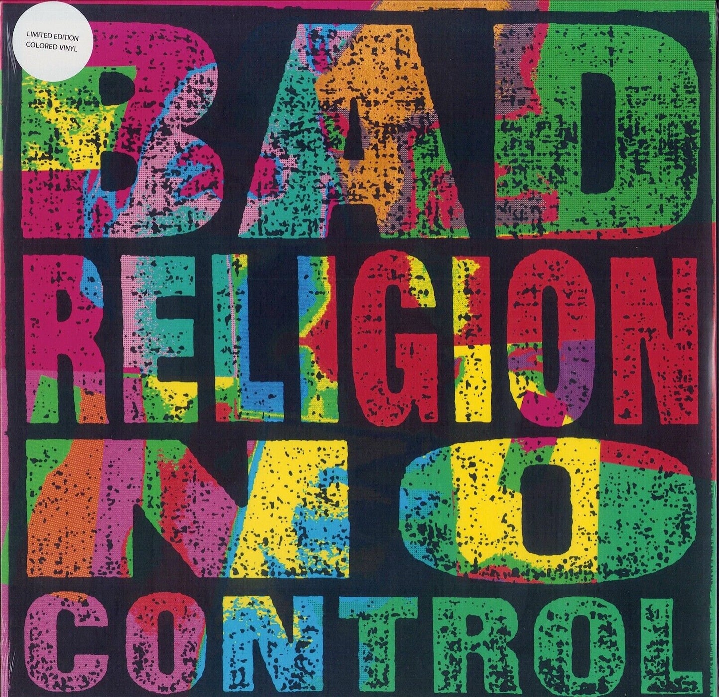 Bad Religion ‎– No Control Yellow Vinyl LP