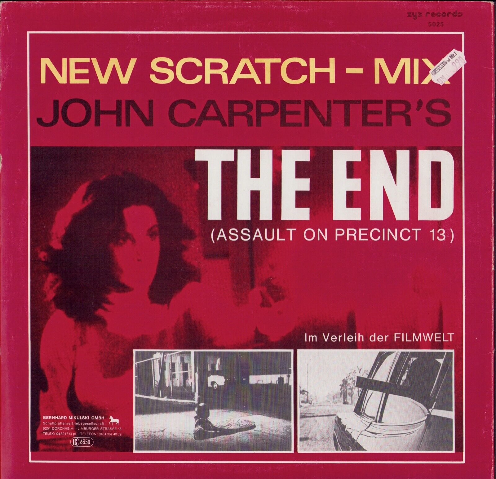 The Splash Band ‎- The End New Scratch-Mix Vinyl 12"
