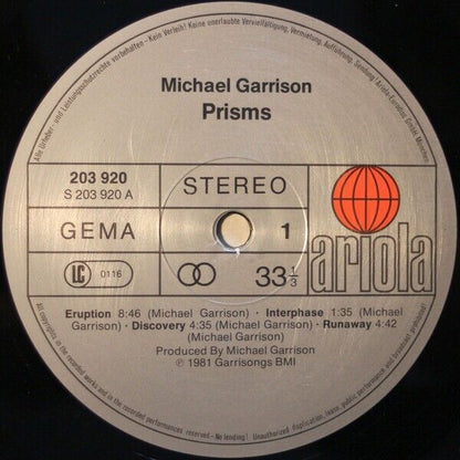 Michael Garrison - Prisms Vinyl LP