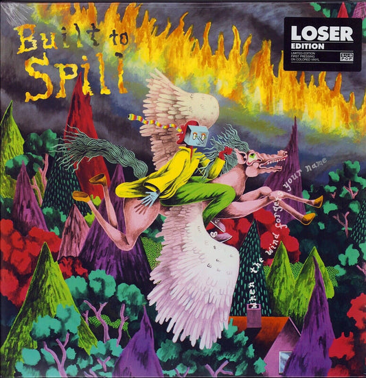 Built To Spill ‎- When The Wind Forgets Your Name Green Vinyl LP