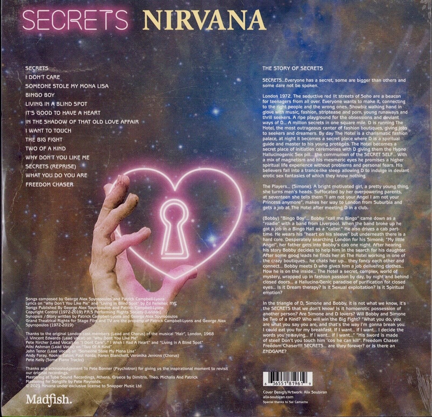 Nirvana ‎- Secrets Green Vinyl 2LP