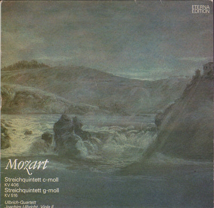 Mozart / Ulbrich-Quartett / Joachim Ulbrich ‎- Streichquintett C-moll KV 406 / Streichquintett G-moll KV 516 Vinyl LP