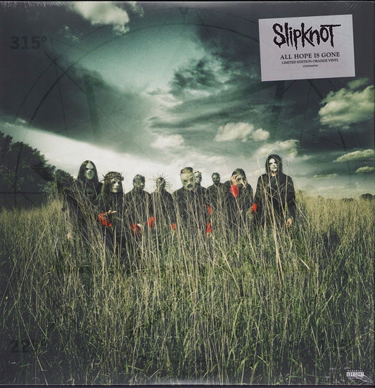 Slipknot ‎- All Hope Is Gone Orange VInyl 2LP Limited Edition