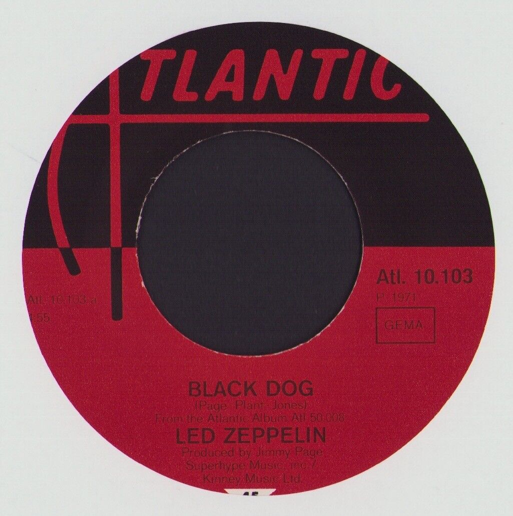 Led Zeppelin - Black Dog / Misty Mountain Hop Vinyl 7"