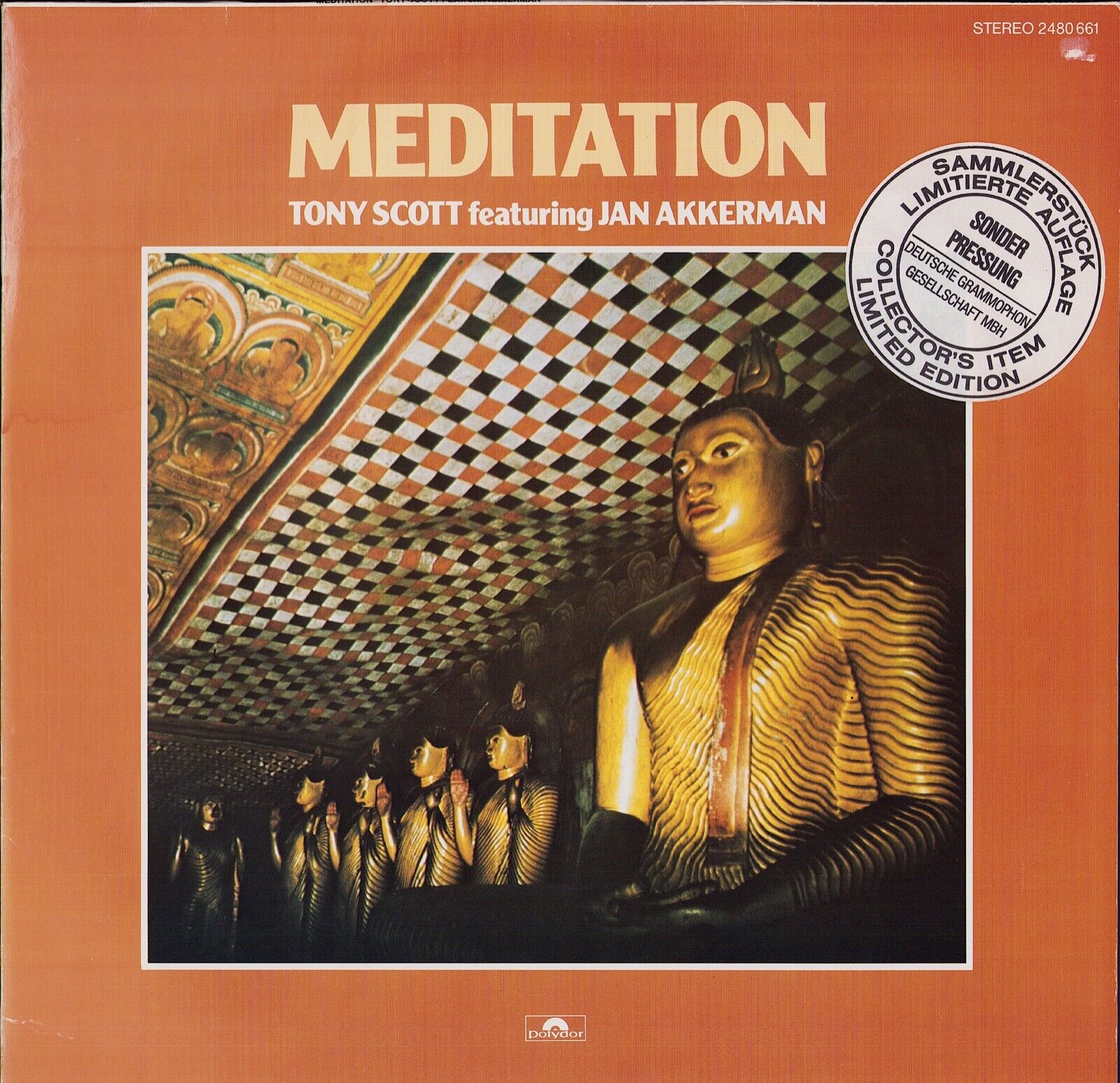 Tony Scott Featuring Jan Akkerman - Meditation Vinyl LP DE
