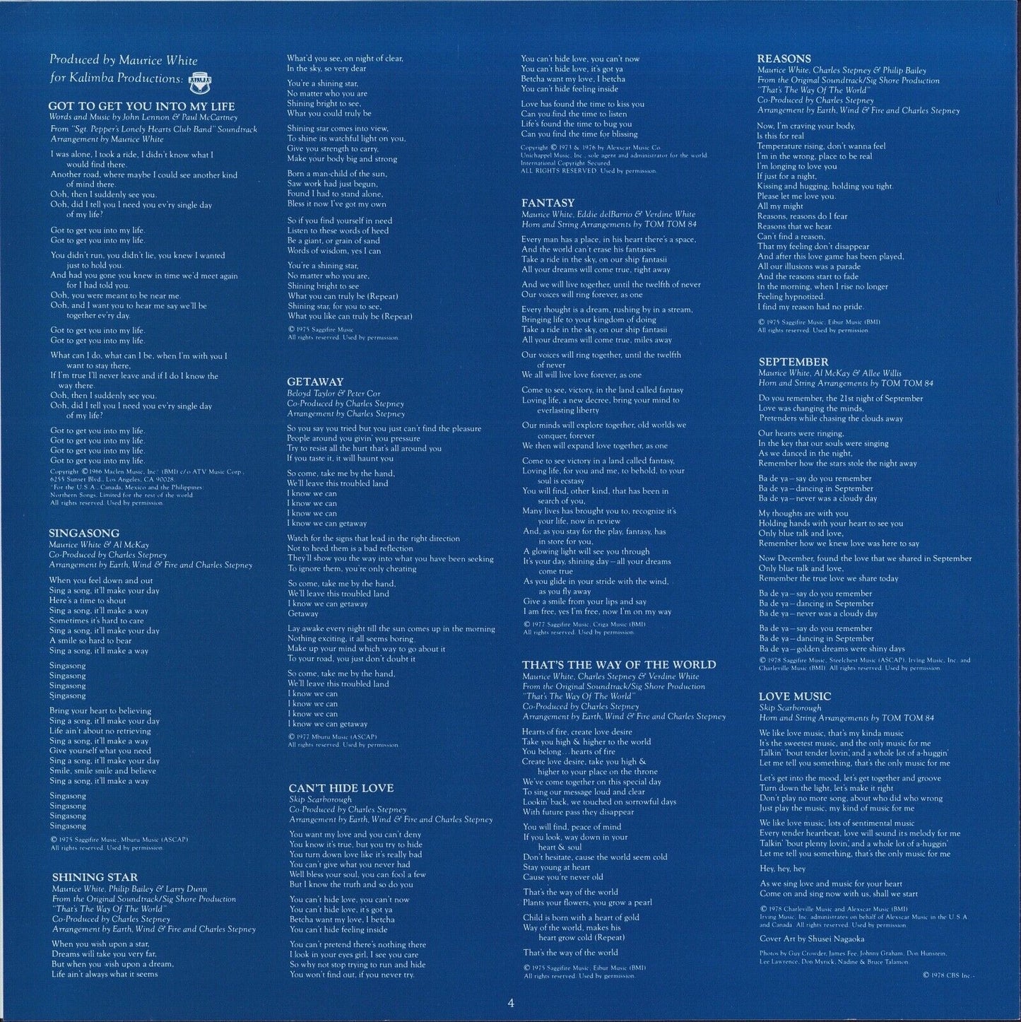 Earth, Wind & Fire ‎- The Best Of Earth, Wind & Fire Vol. I Vinyl LP Halfspeed Mastering