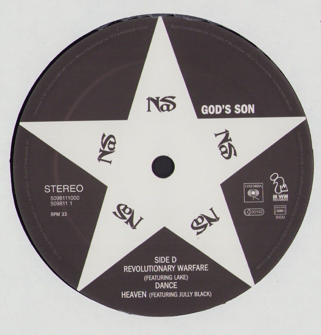 Nas ‎- God's Son Vinyl 2LP