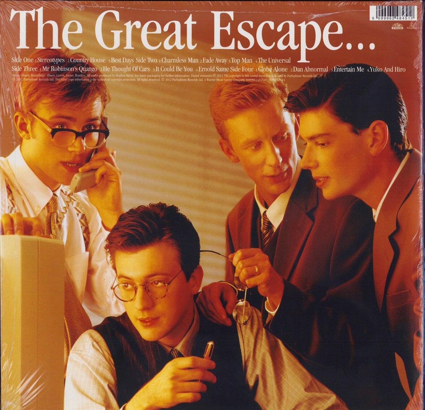 Blur - The Great Escape Vinyl 2LP Special & Limited Edition