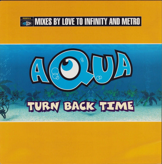 Aqua ‎- Turn Back Time Vinyl 12" Promo