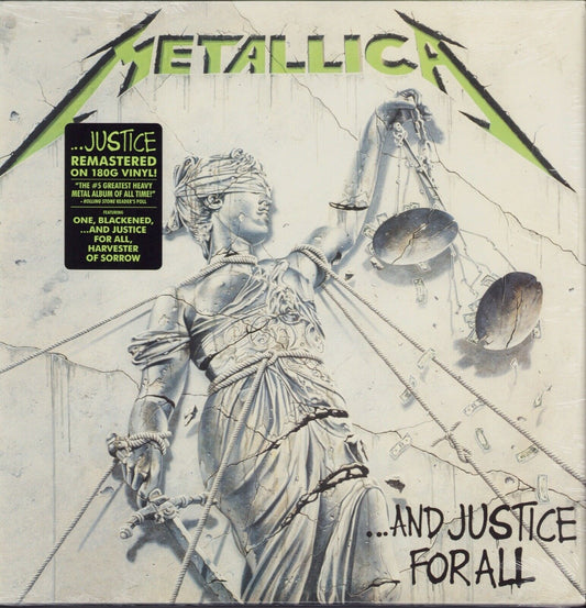 Metallica ‎- ...And Justice For All Vinyl 2LP
