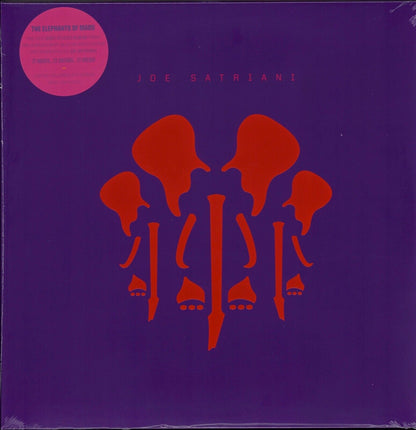 Joe Satriani ‎- The Elephants Of Mars Colored Vinyl 2LP Limited Edition