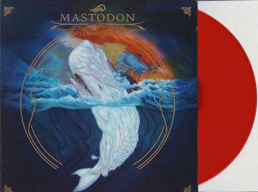 Mastodon ‎- Leviathan Red Translucent Vinyl LP Limited Edition
