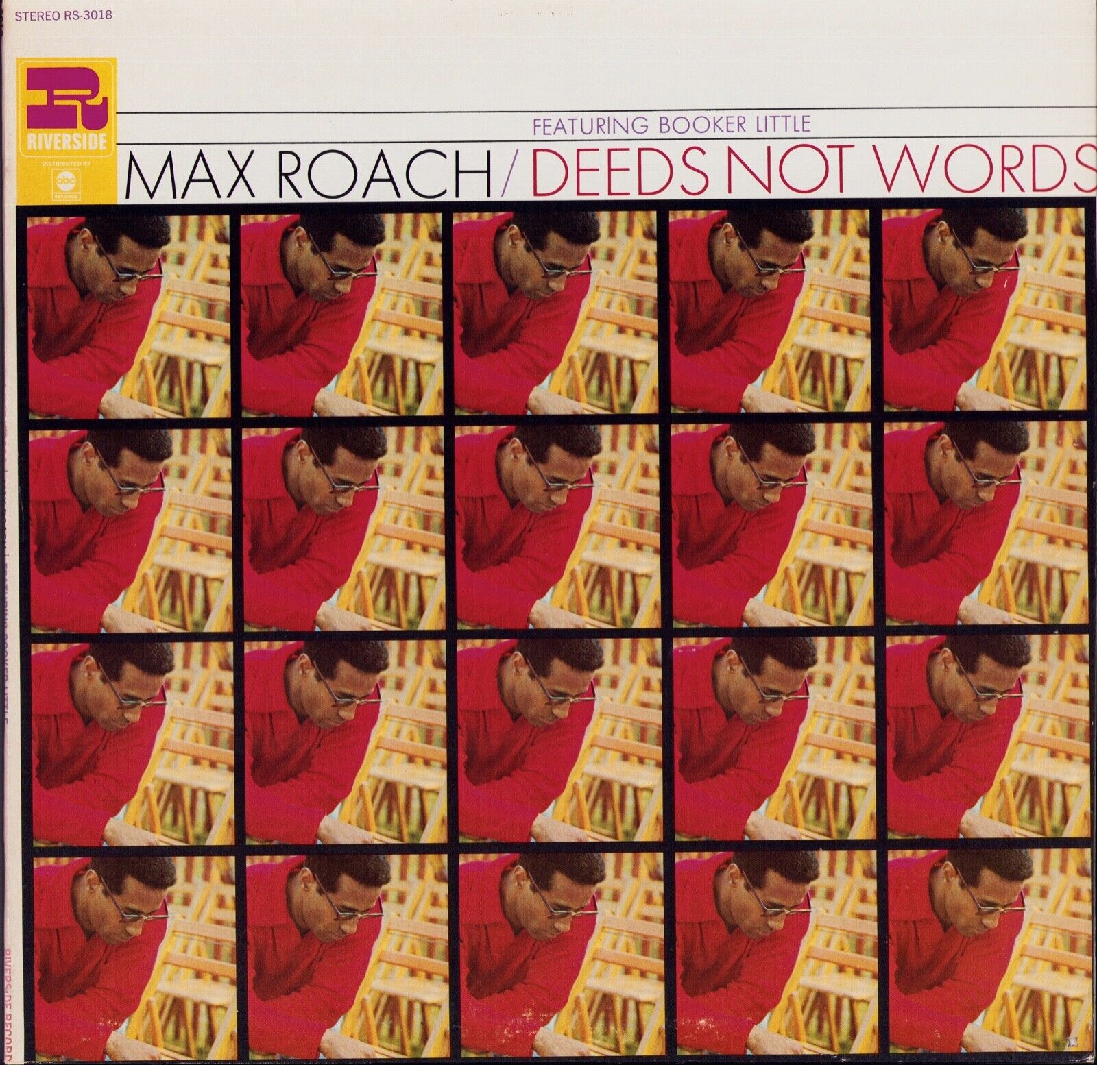 Max Roach Featuring Booker Little ‎- Deeds Not Words Vinyl LP US