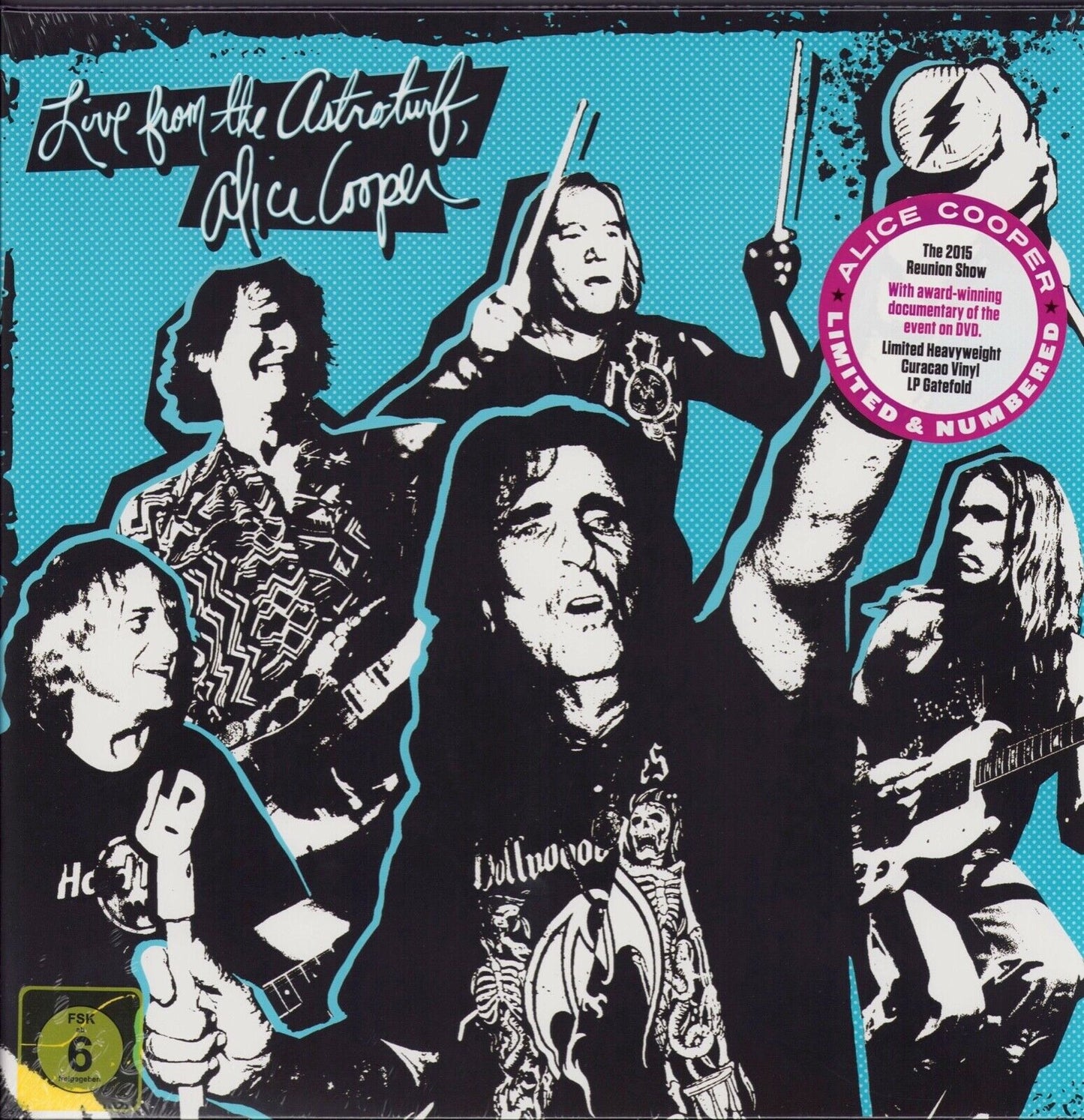 Alice Cooper ‎- Live From The Astroturf Curacao Vinyl LP + DVD Limited Edition
