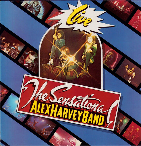 The Sensational Alex Harvey Band ‎- Live Vinyl LP