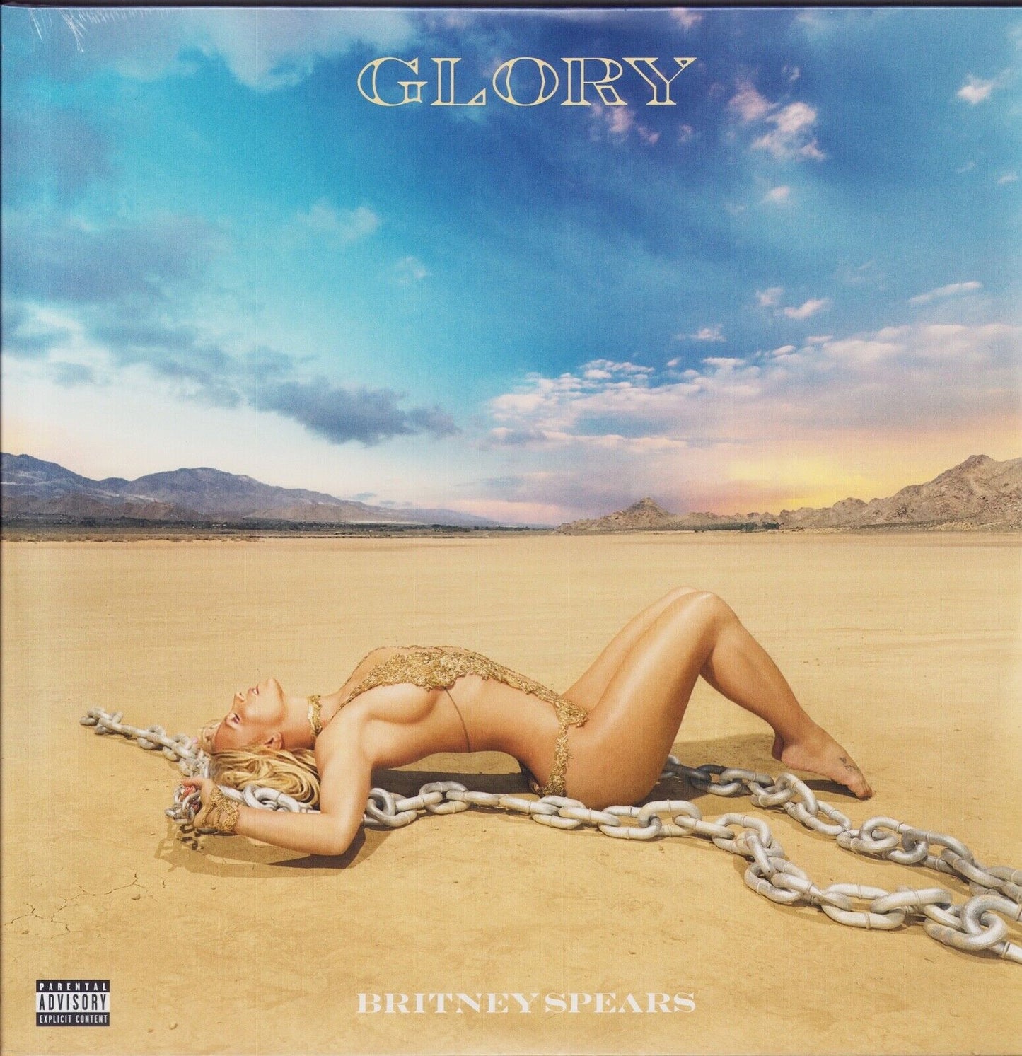Britney Spears - Glory White Vinyl 2LP Deluxe & Limited Edition