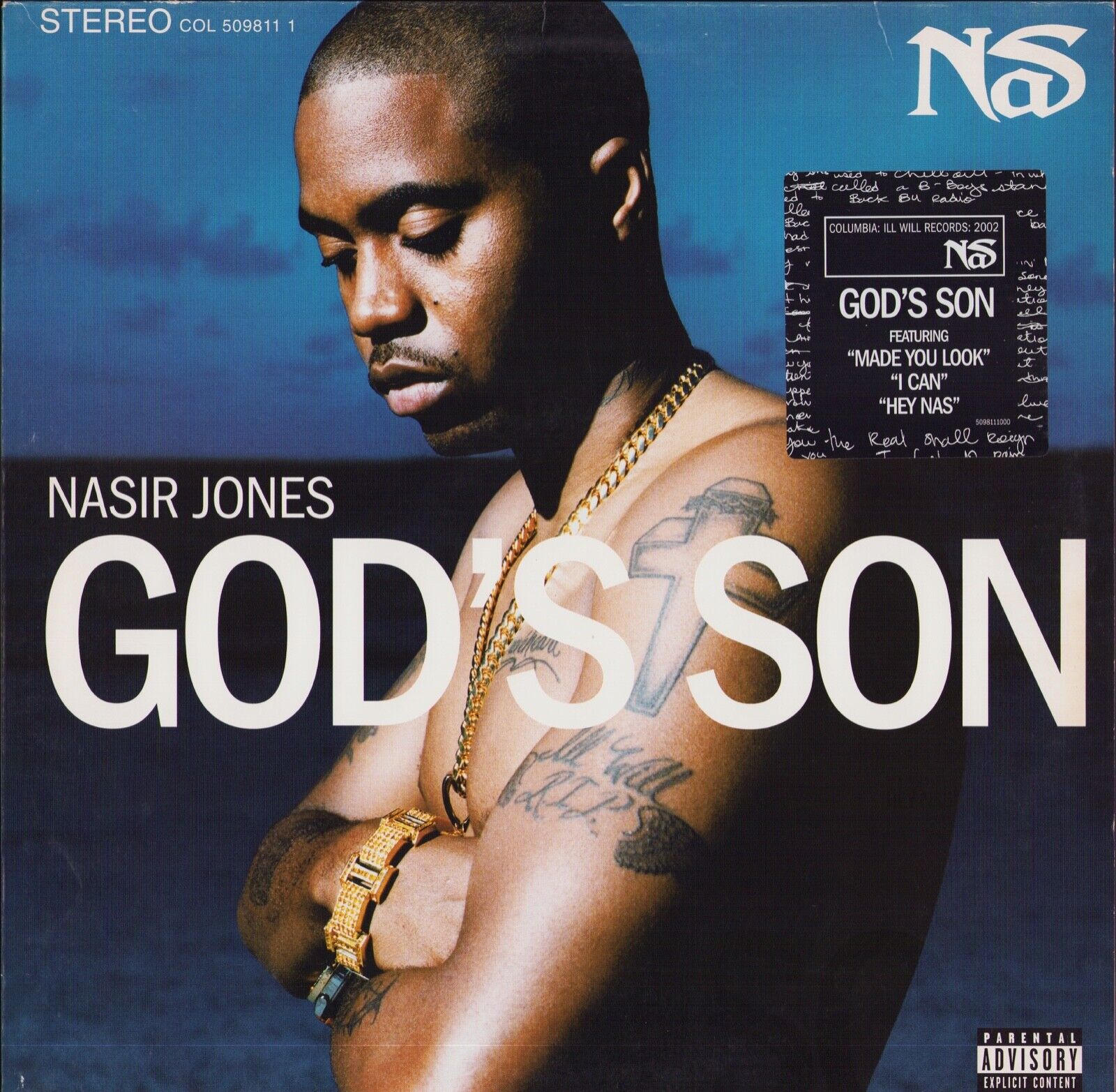 Nas ‎- God's Son Vinyl 2LP