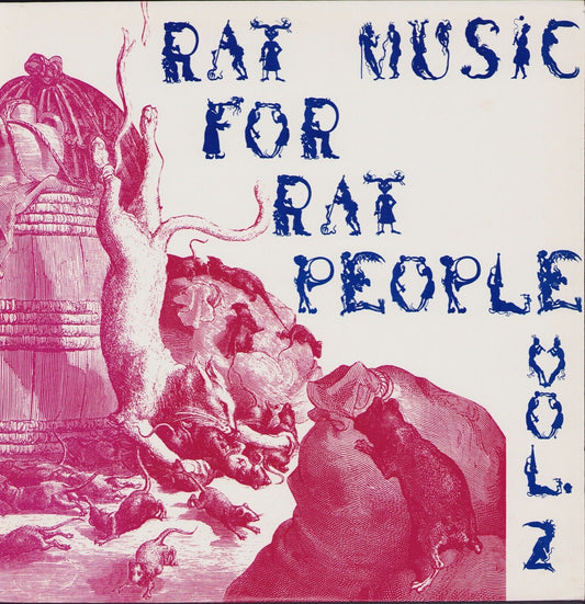 Rat Music For Rat People Vol. 2 Blue Vinyl LP Limited Edition