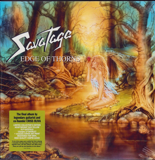 Savatage - Edge Of Thorns Sun Yellow Vinyl 2LP
