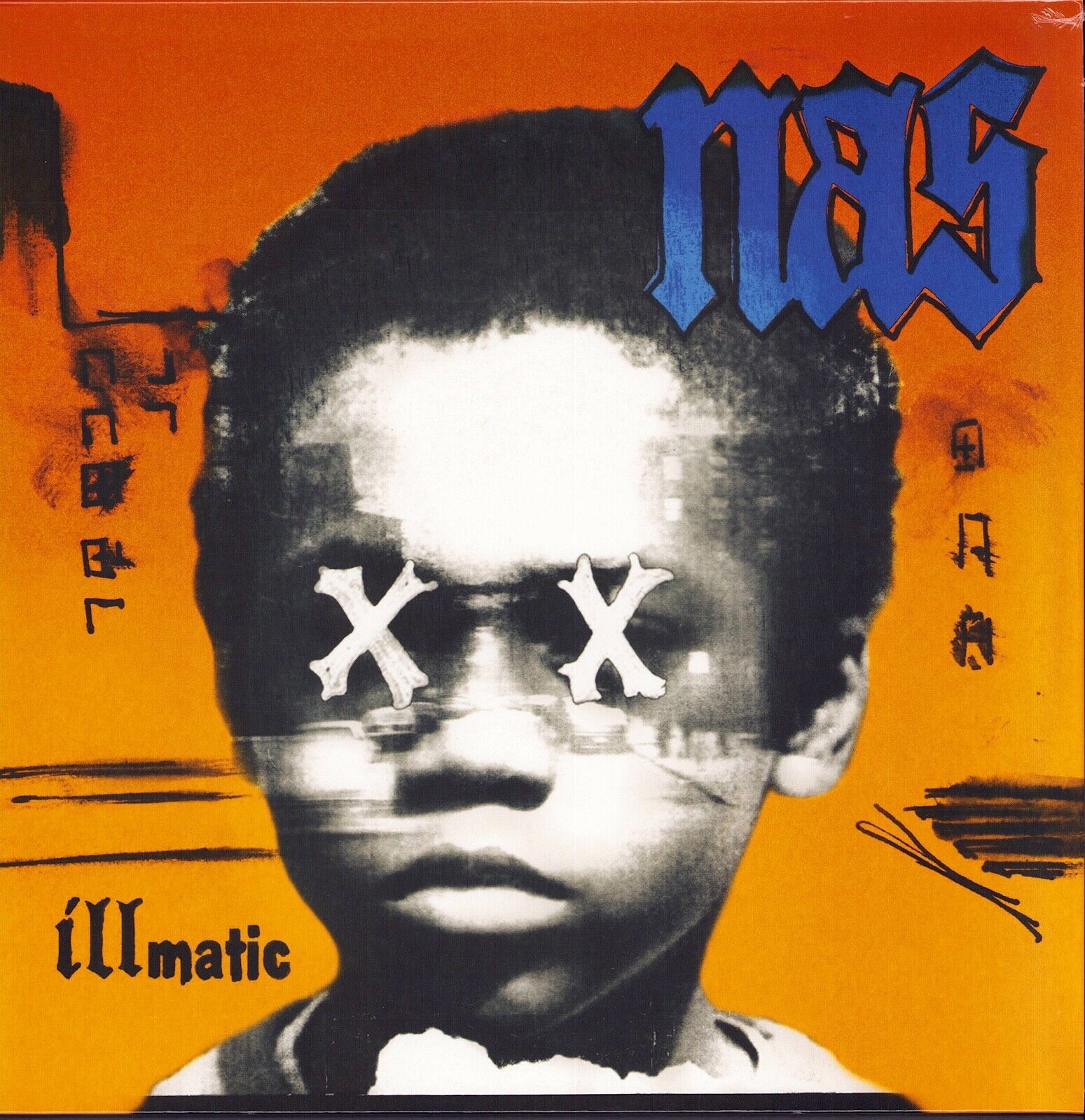Nas ‎- Illmatic XX Black Vinyl 2LP