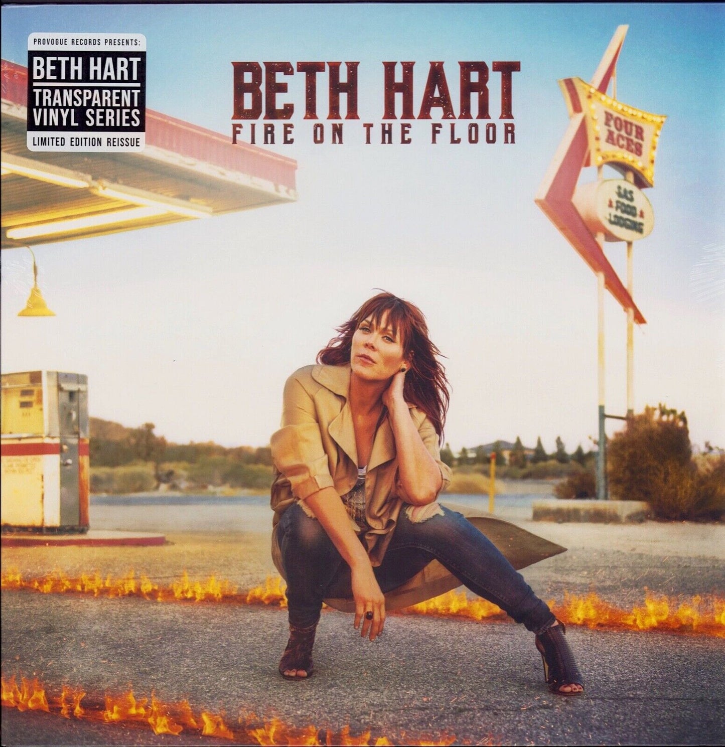 Beth Harth - Fire On The Floor Clear Vinyl LP Limited Edition