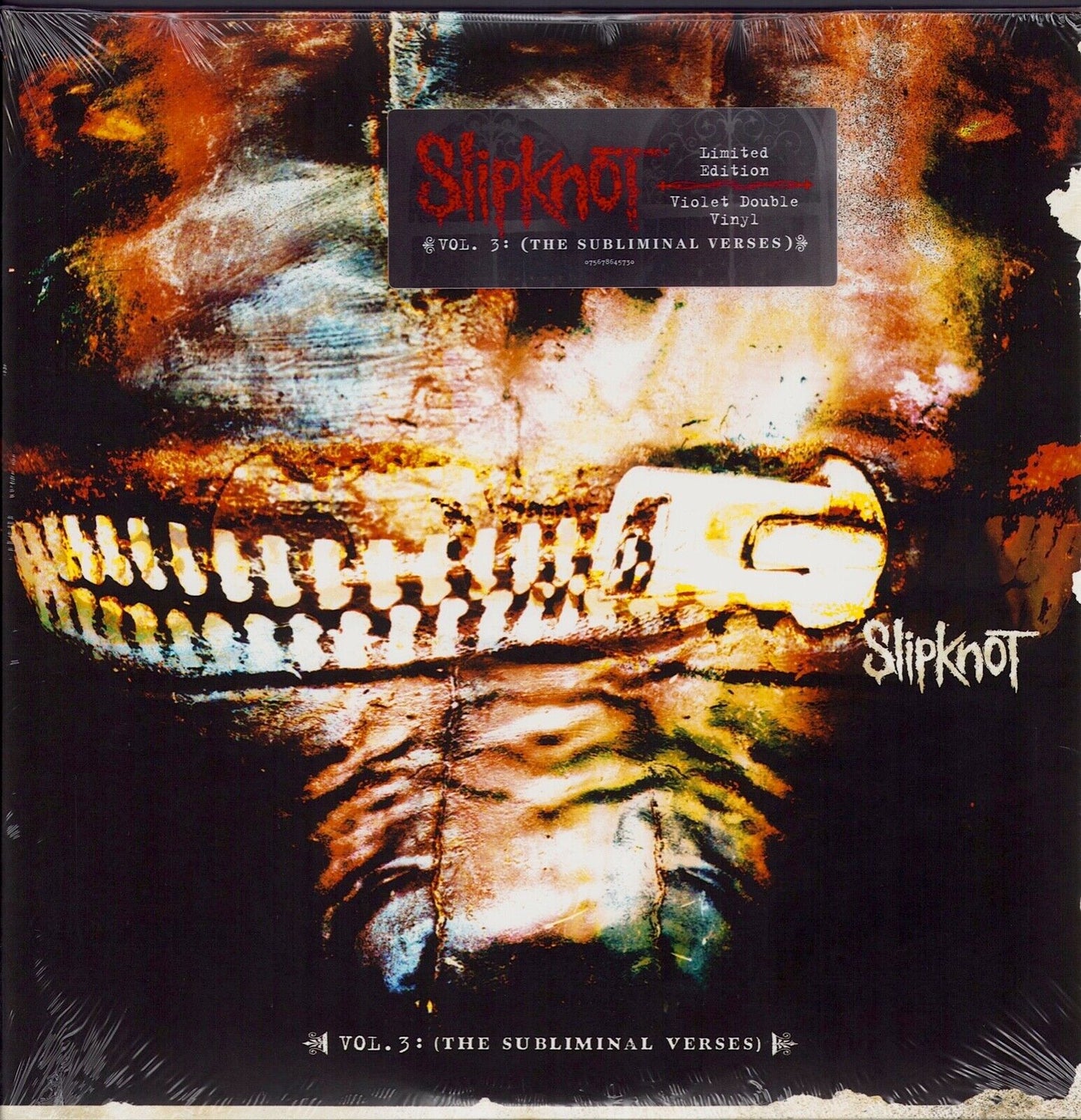 Slipknot ‎- Vol. 3: The Subliminal Verses Violet Vinyl 2LP Limited Edition